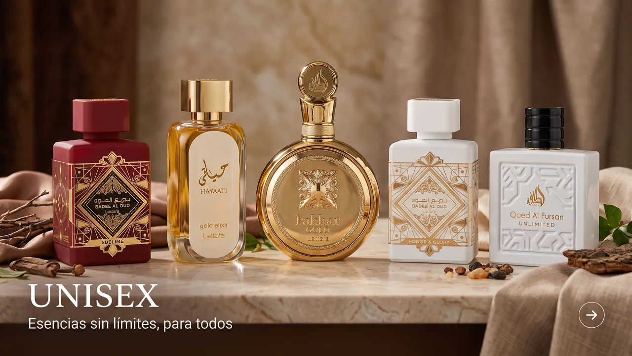 Perfumes minoristas unisex